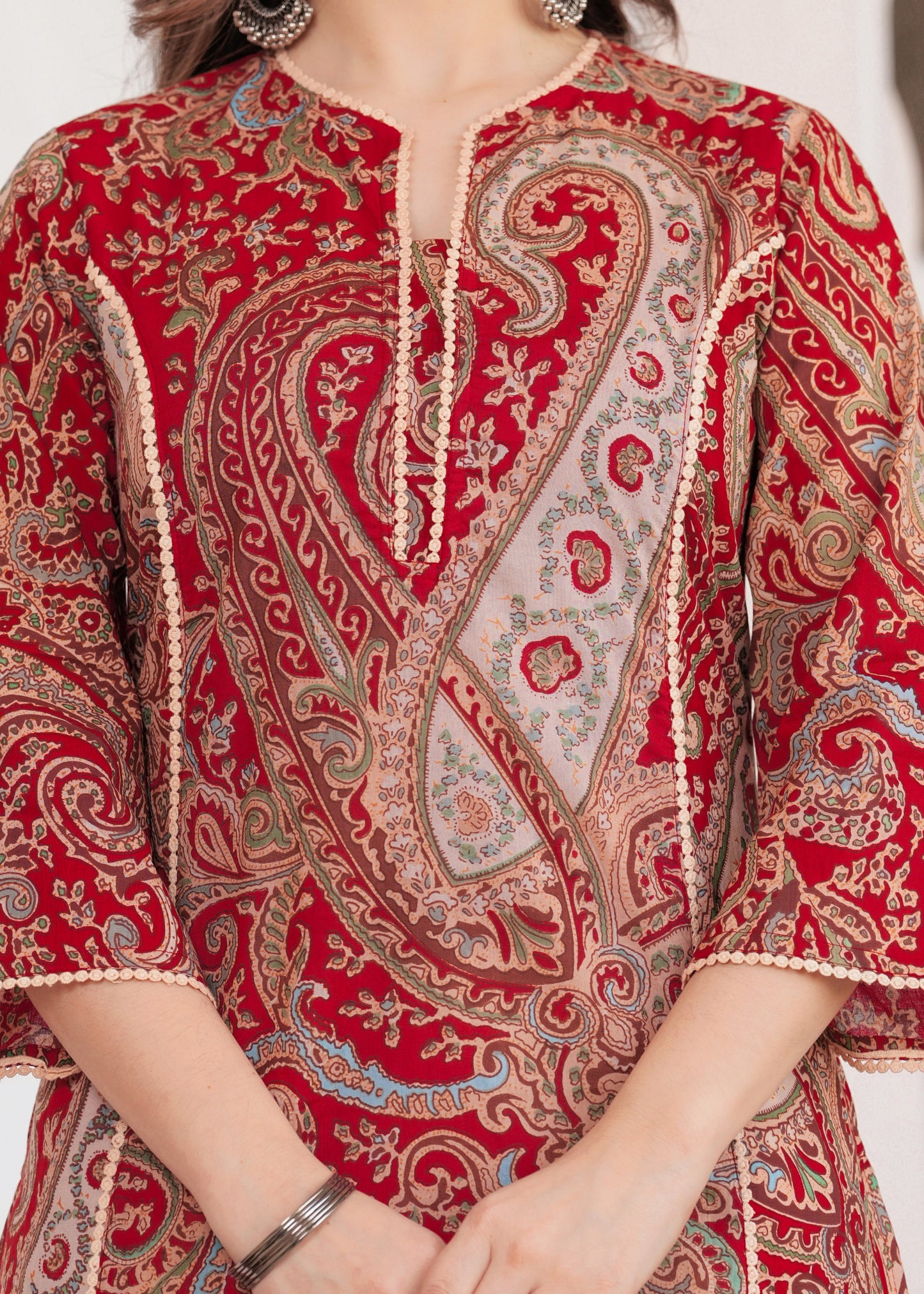 Hawa Mahal Glow Kurti Set