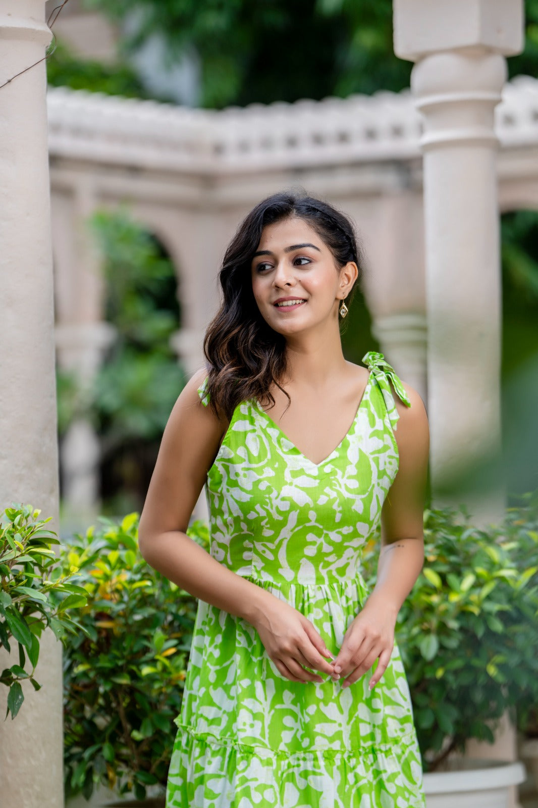 Emerald Rajputi Dress