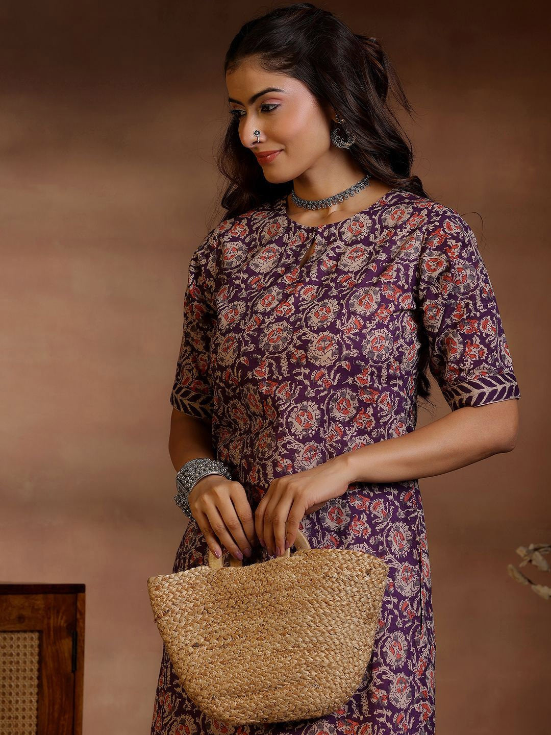Heritage Blossom Kurti Set