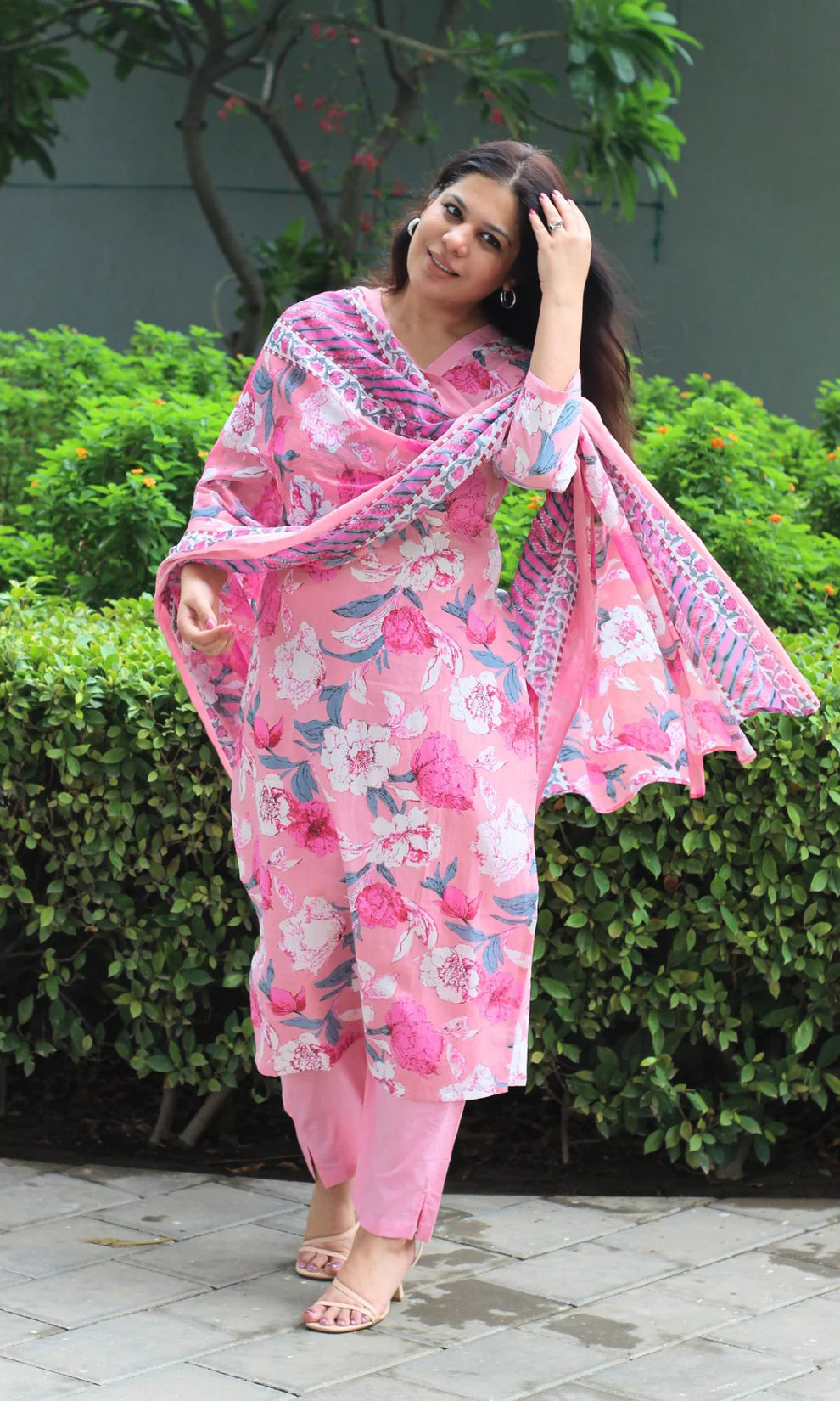 Petal Pink  Kurta Set