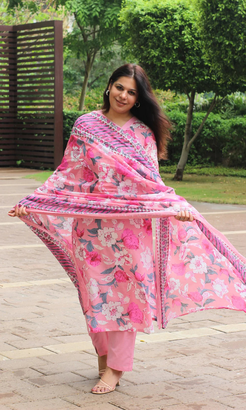 Petal Pink  Kurta Set