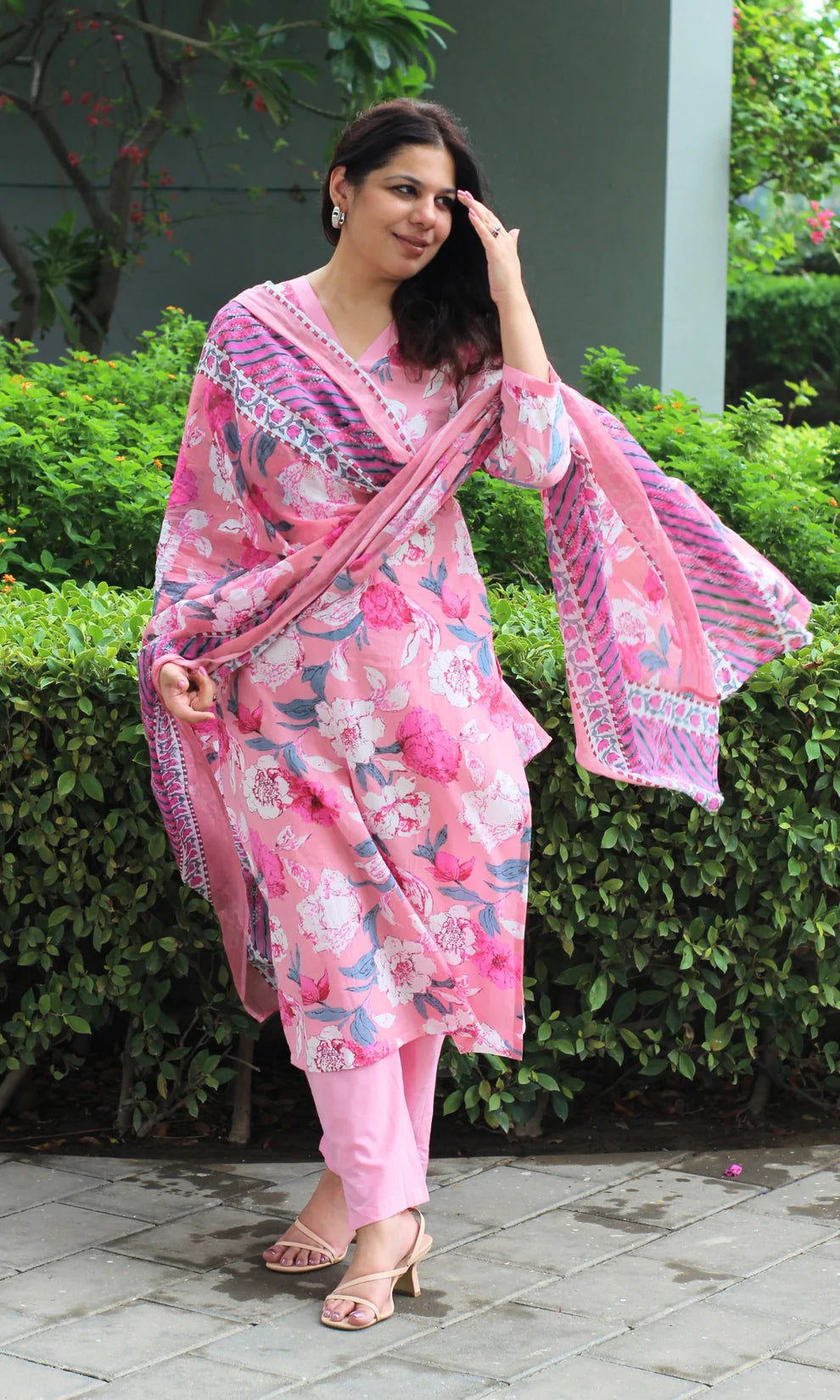 Petal Pink  Kurta Set