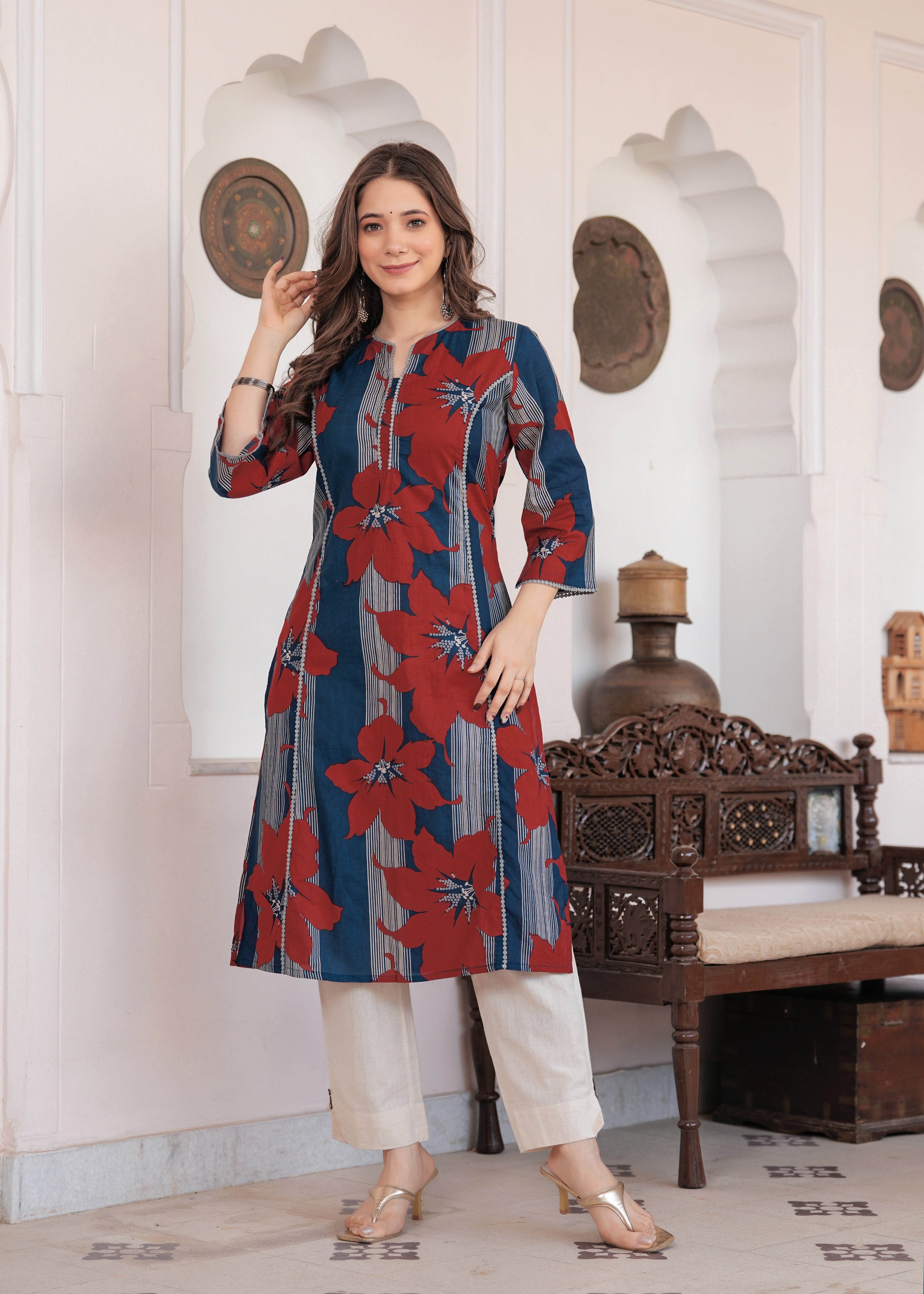 Rajwada Elegance Kurti Set