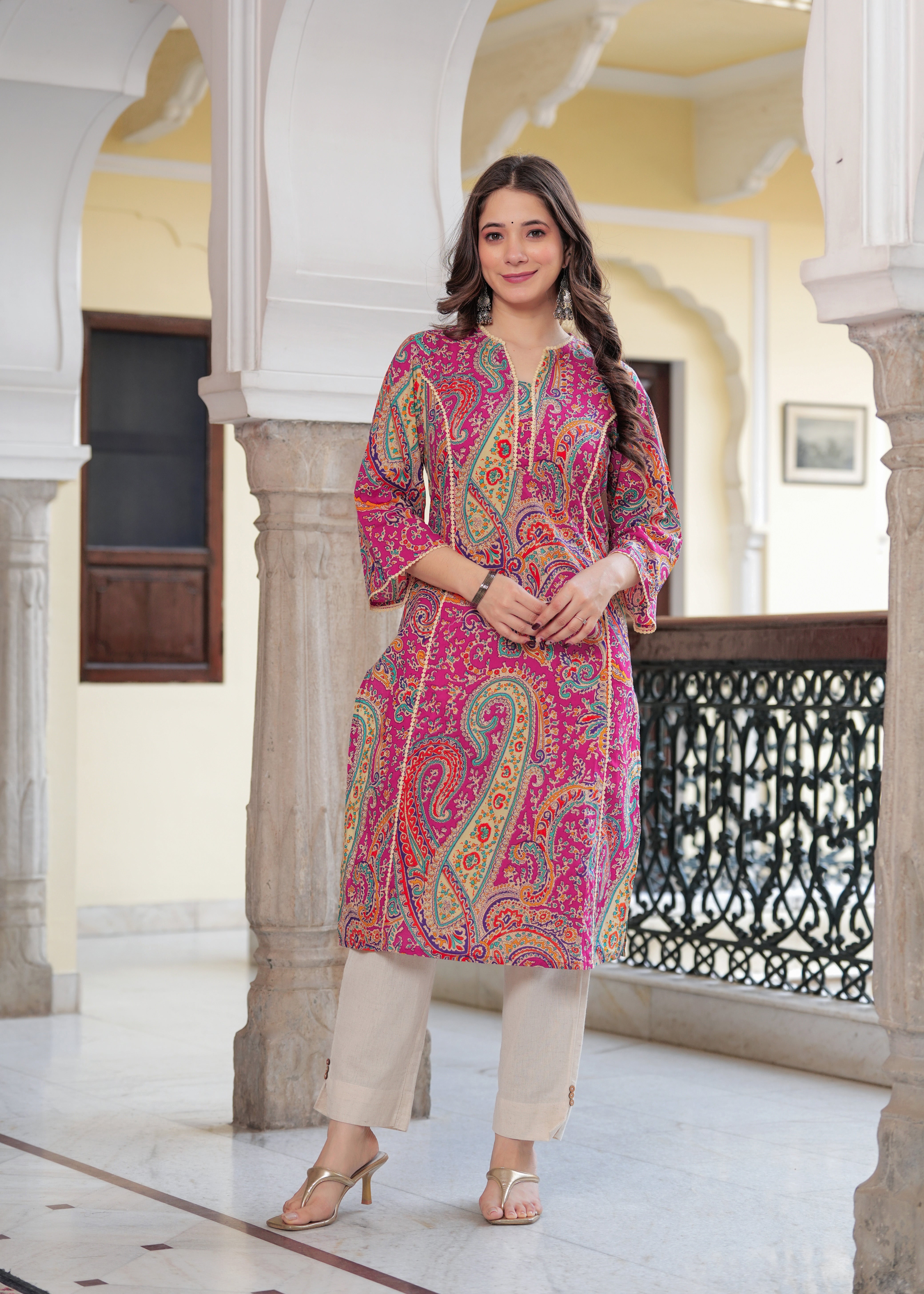 Rajputana Royalty Kurti Set