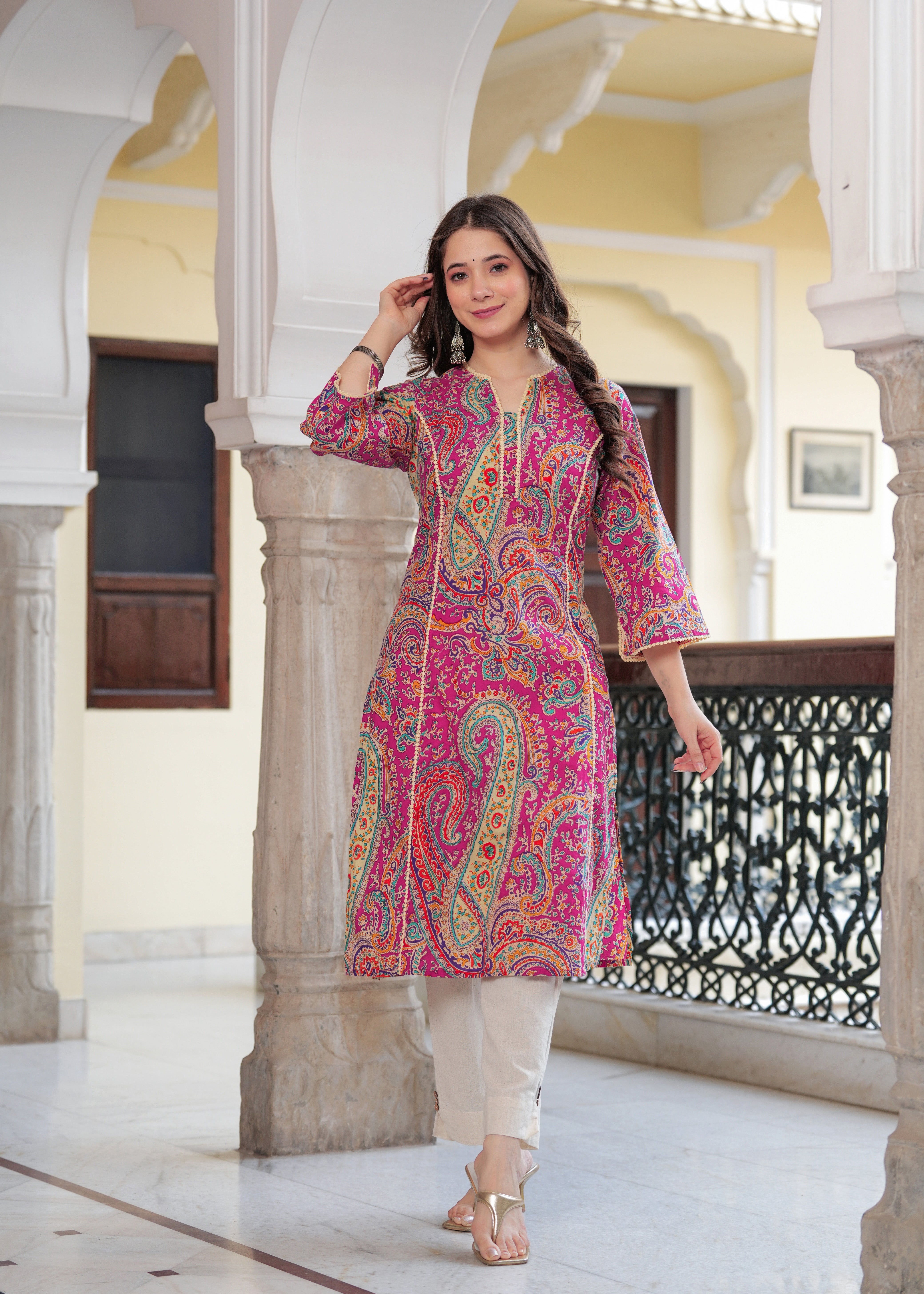 Rajputana Royalty Kurti Set