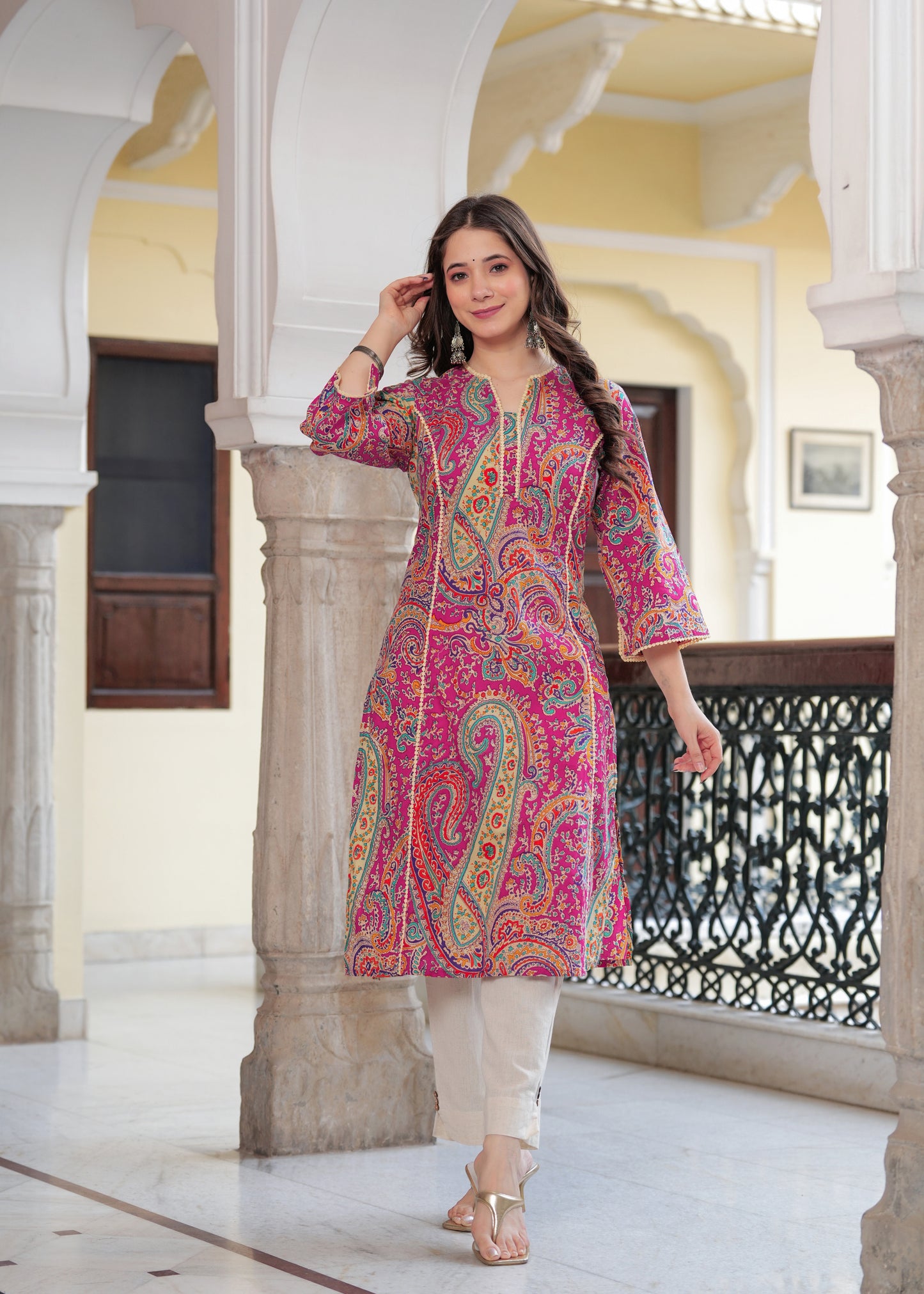 Rajputana Royalty Kurti Set