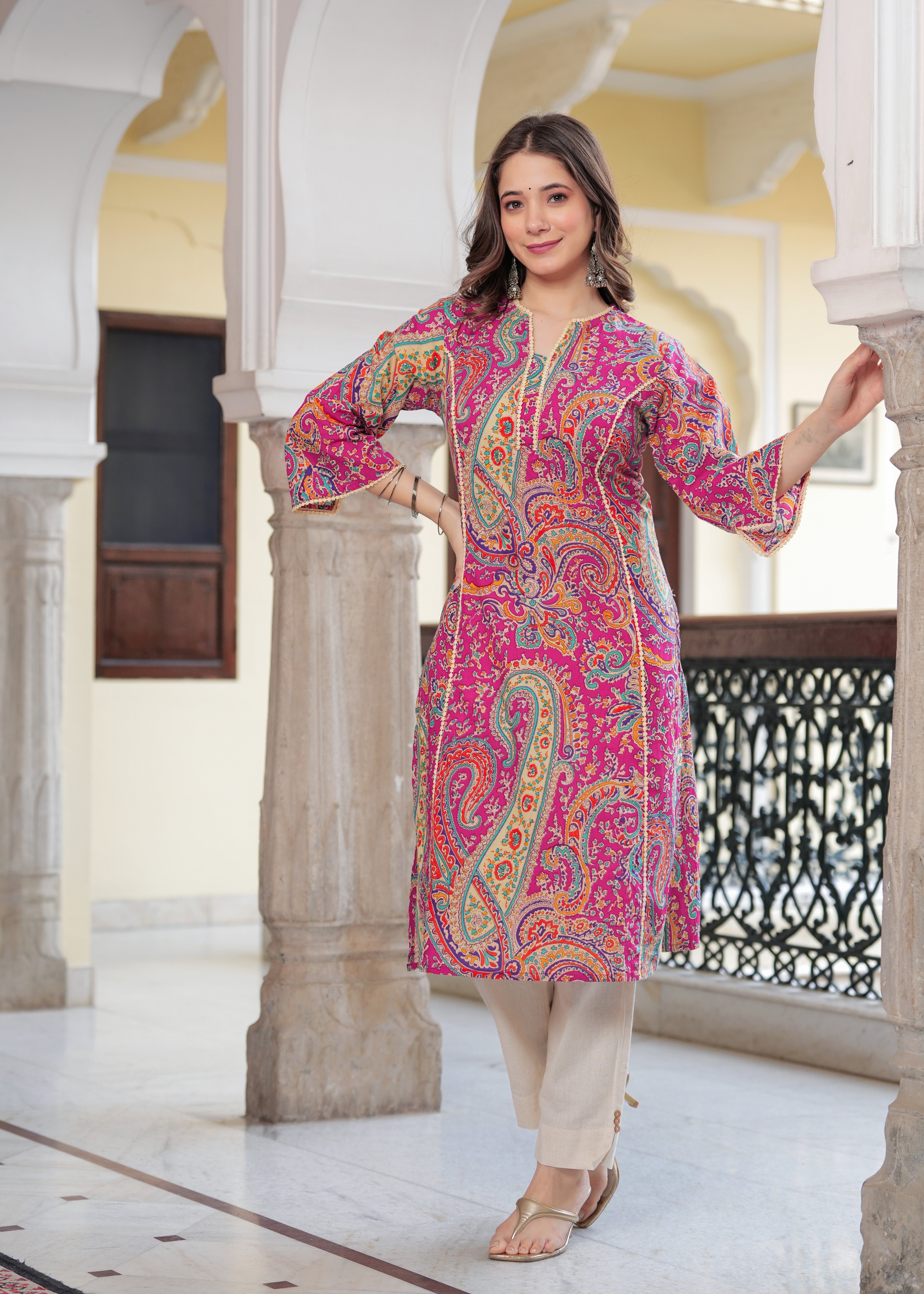 Rajputana Royalty Kurti Set