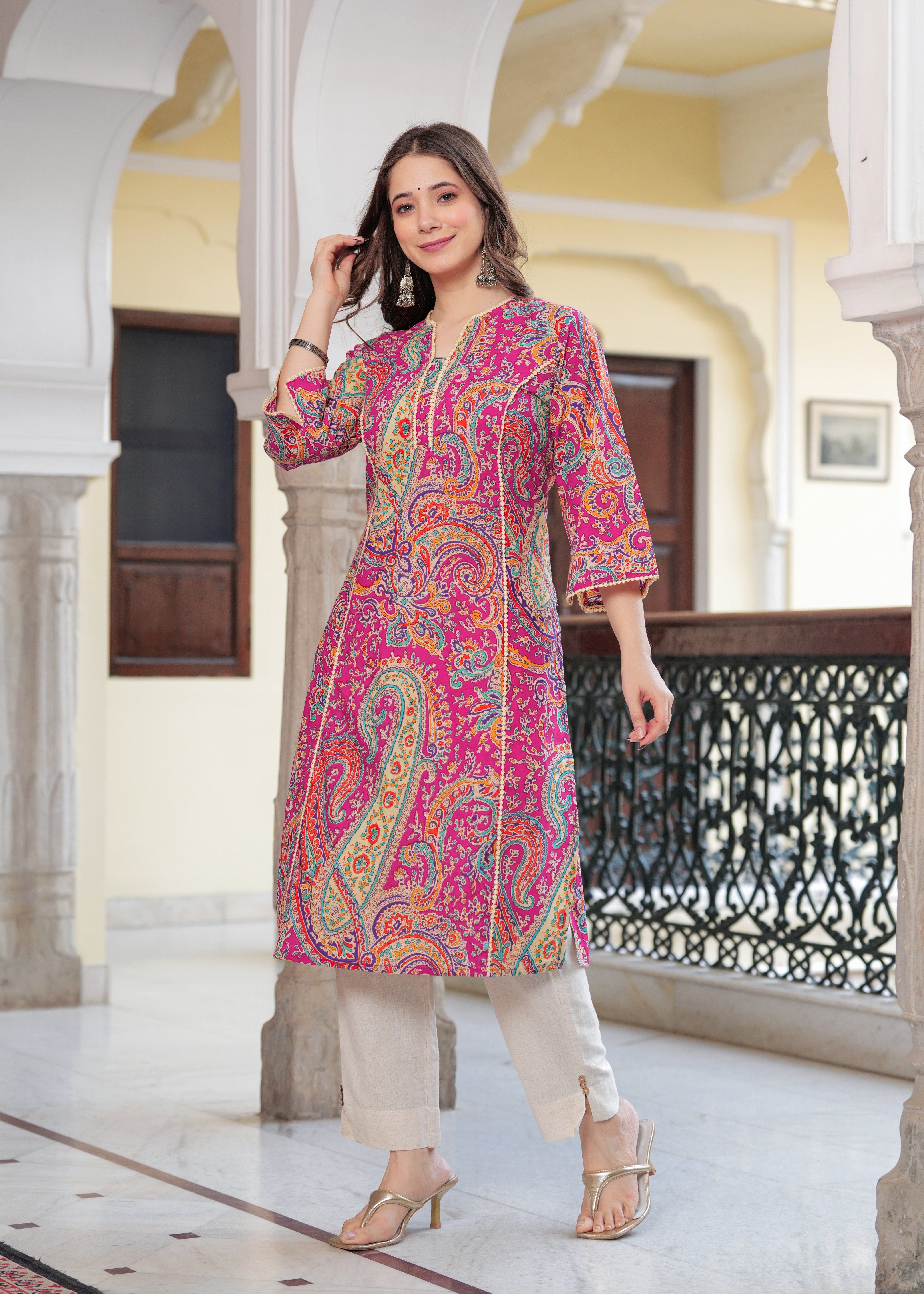 Rajputana Royalty Kurti Set