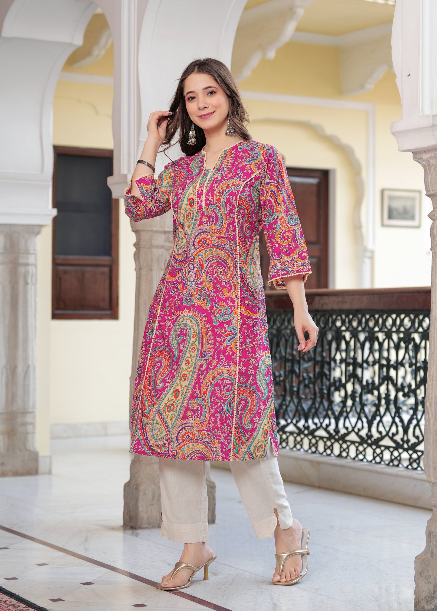 Rajputana Royalty Kurti Set
