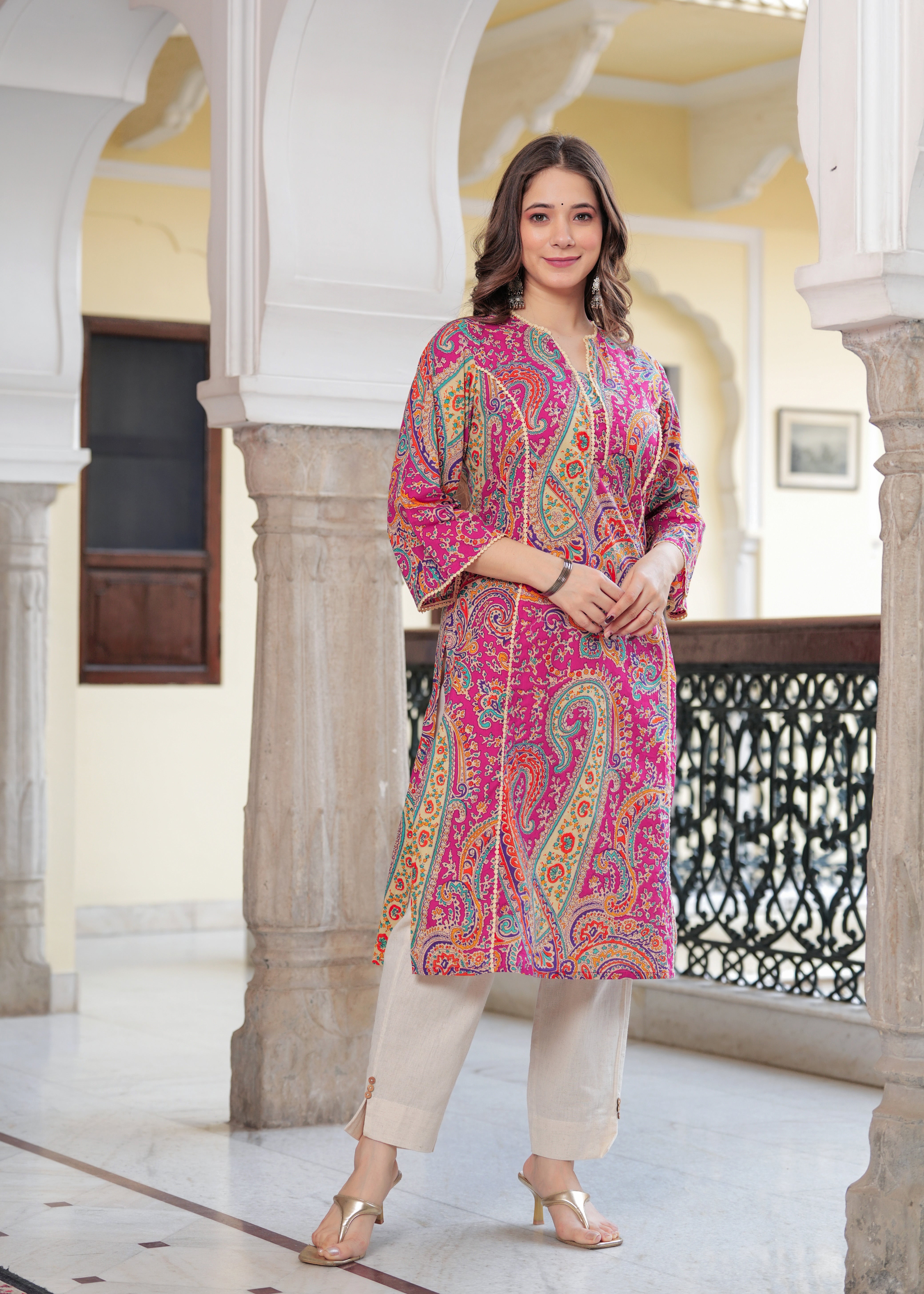Rajputana Royalty Kurti Set