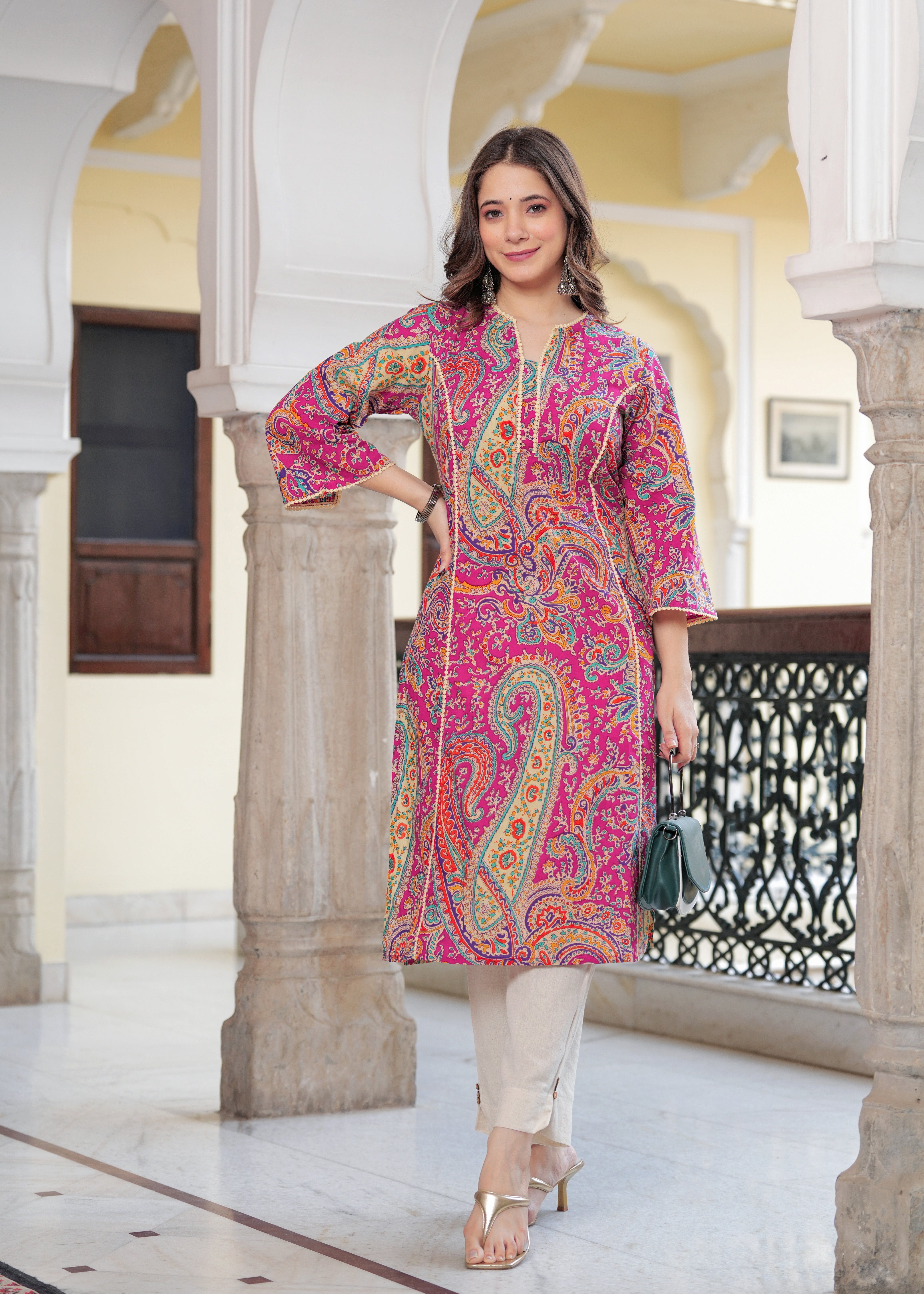 Rajputana Royalty Kurti Set