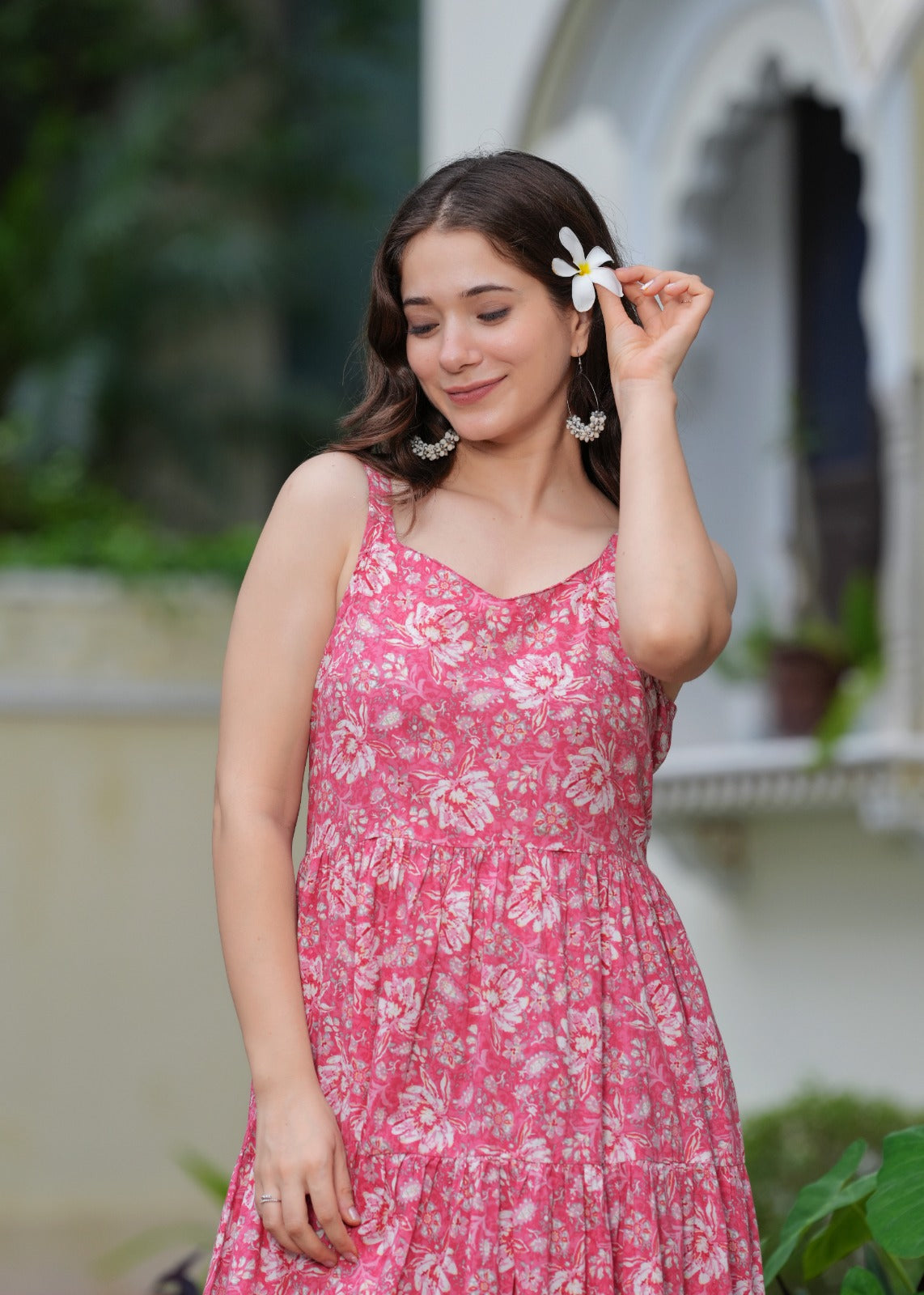 Rani Pink ethnic Dress